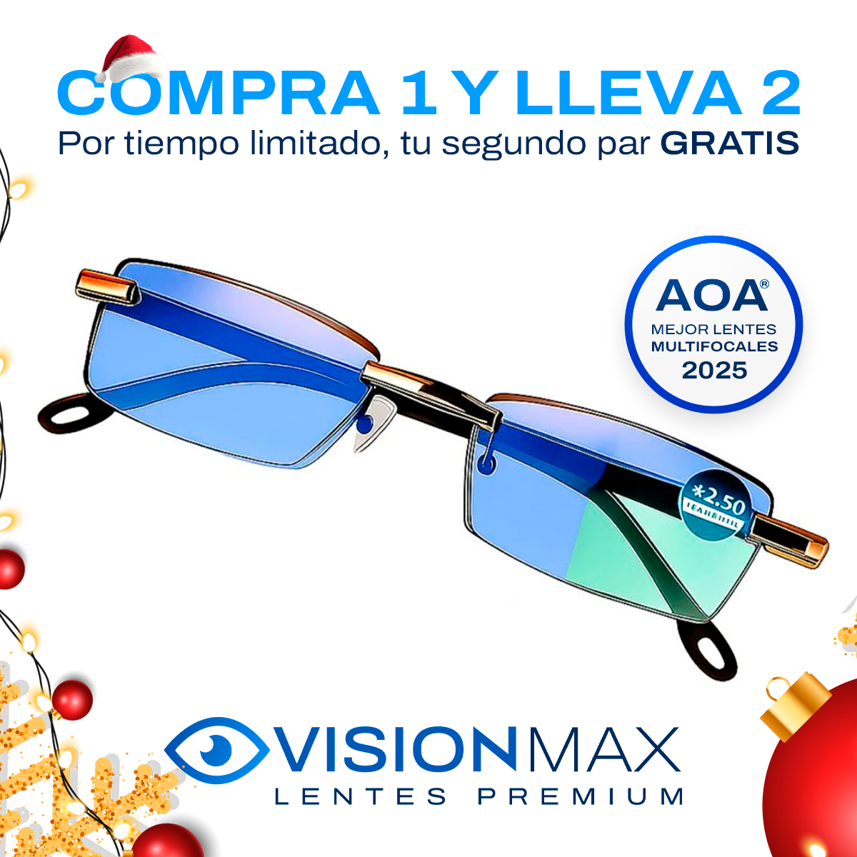 VisionMax – Lentes Premium [Compra 1 y llévate 2]