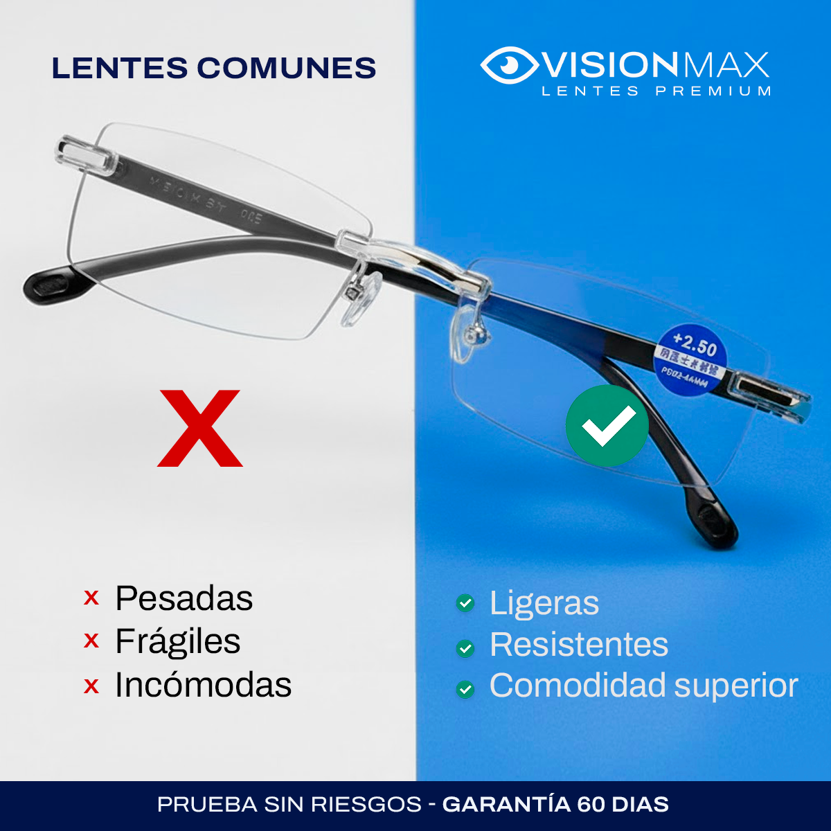 VisionMax – Lentes Premium [Compra 1 y llévate 2]